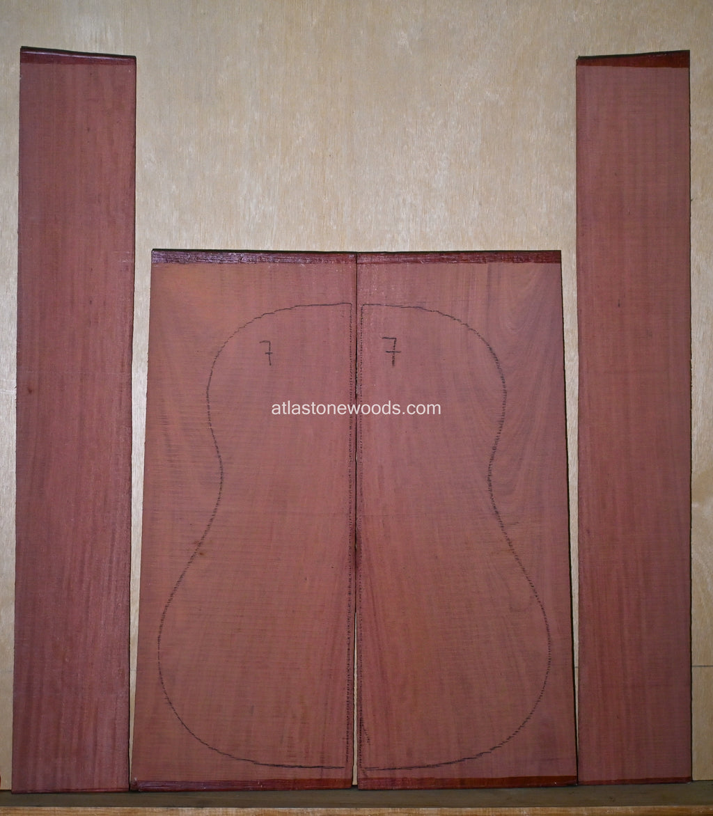 Back & Sides Set - Macacauba (Platymiscium dimorphandrum)