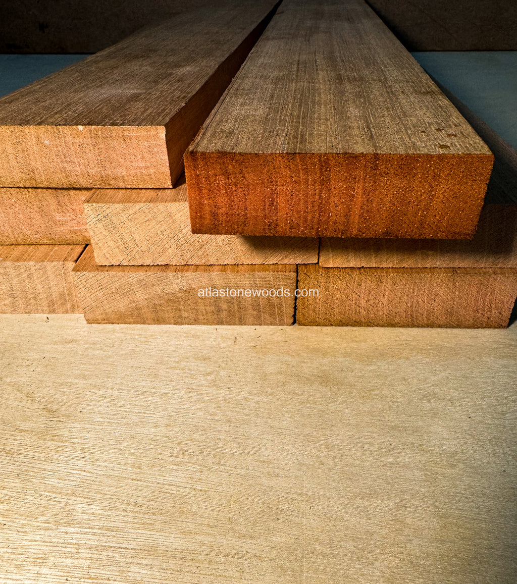 Brazo para guitarra Caoba Honduras (Swietenia macropyllia king) Corte 100% radial (quarter sawn)